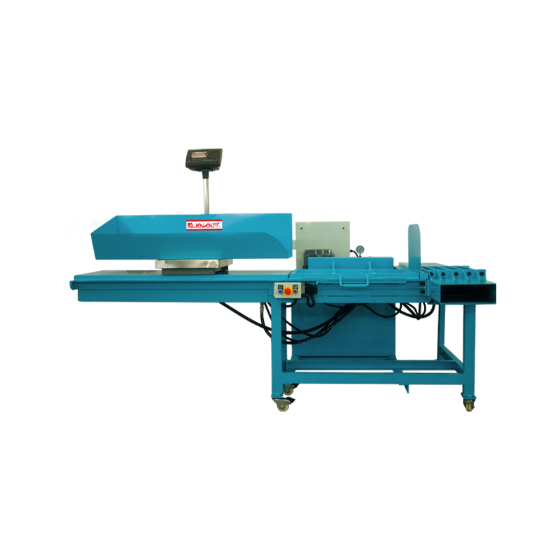 Horisontal stoff/fiber med fast vekt kompresjonspose